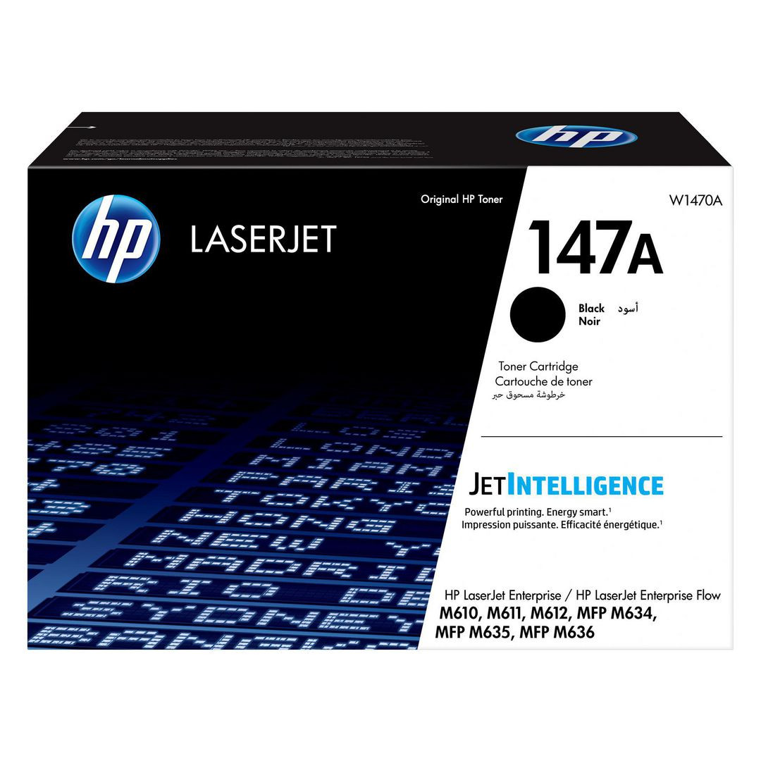 BildeToner HP W1470A 147A 10,5K svart