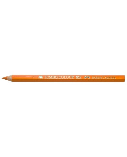 BildeFärgpenna FABER Jumbo orange 12/fp