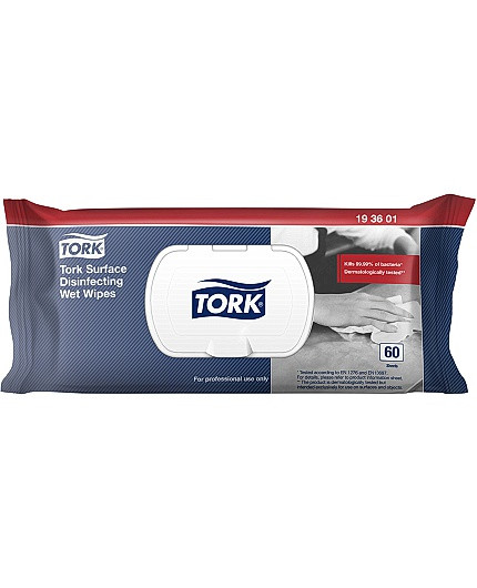 BildeYtdesinfektionsduk TORK 60/fp