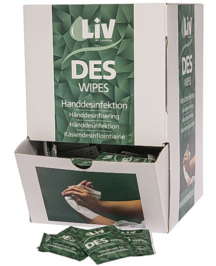 BildeHanddesinfektion LIV Wipes 250/fp