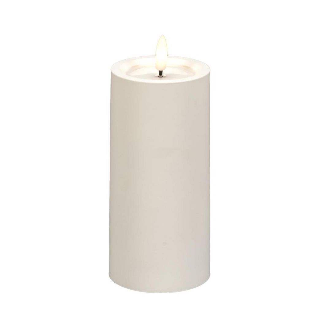 BildeBlockljus KONSTSMIDE LED timer vit 15cm