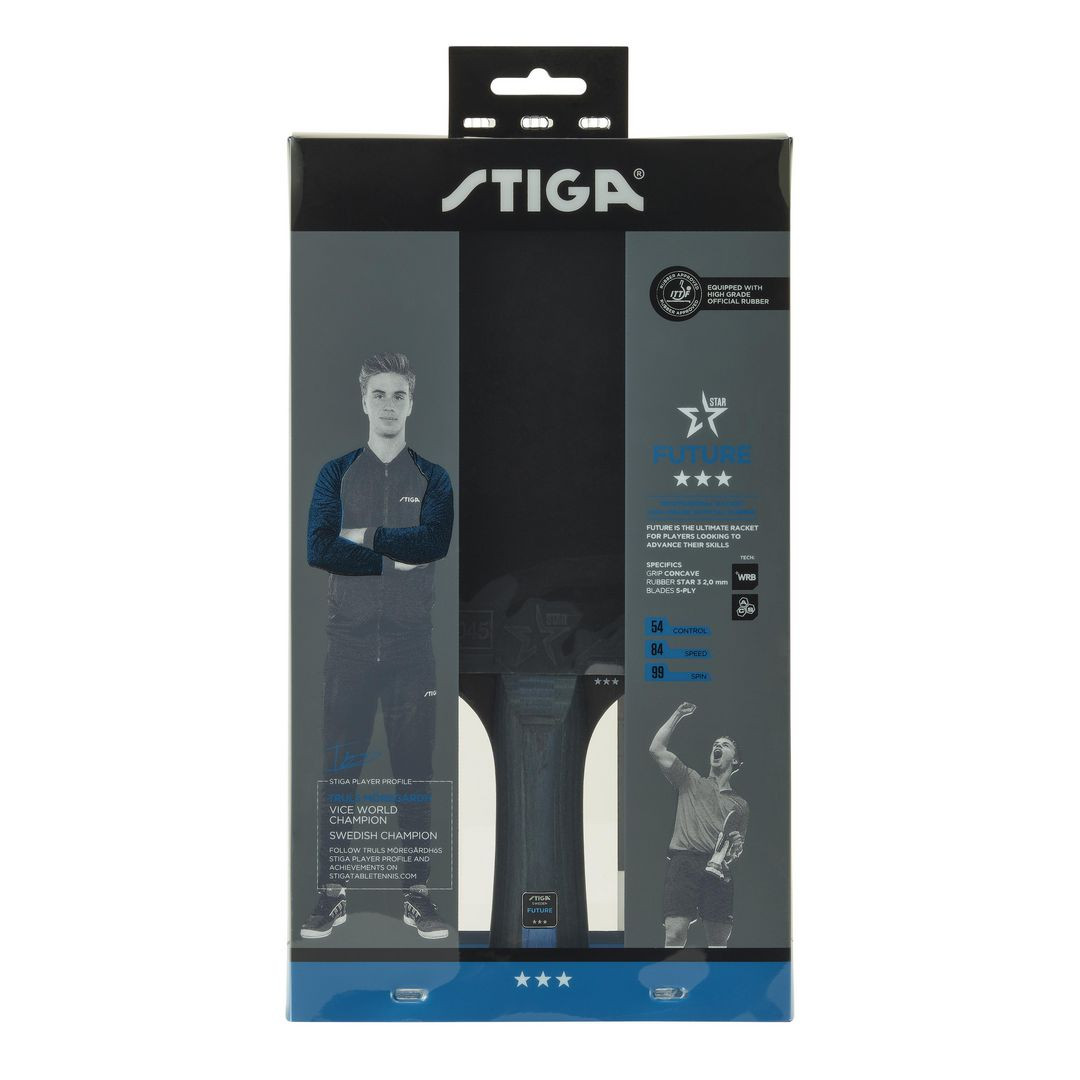 BildeBordtennisracket Future 3-X rack STIGA