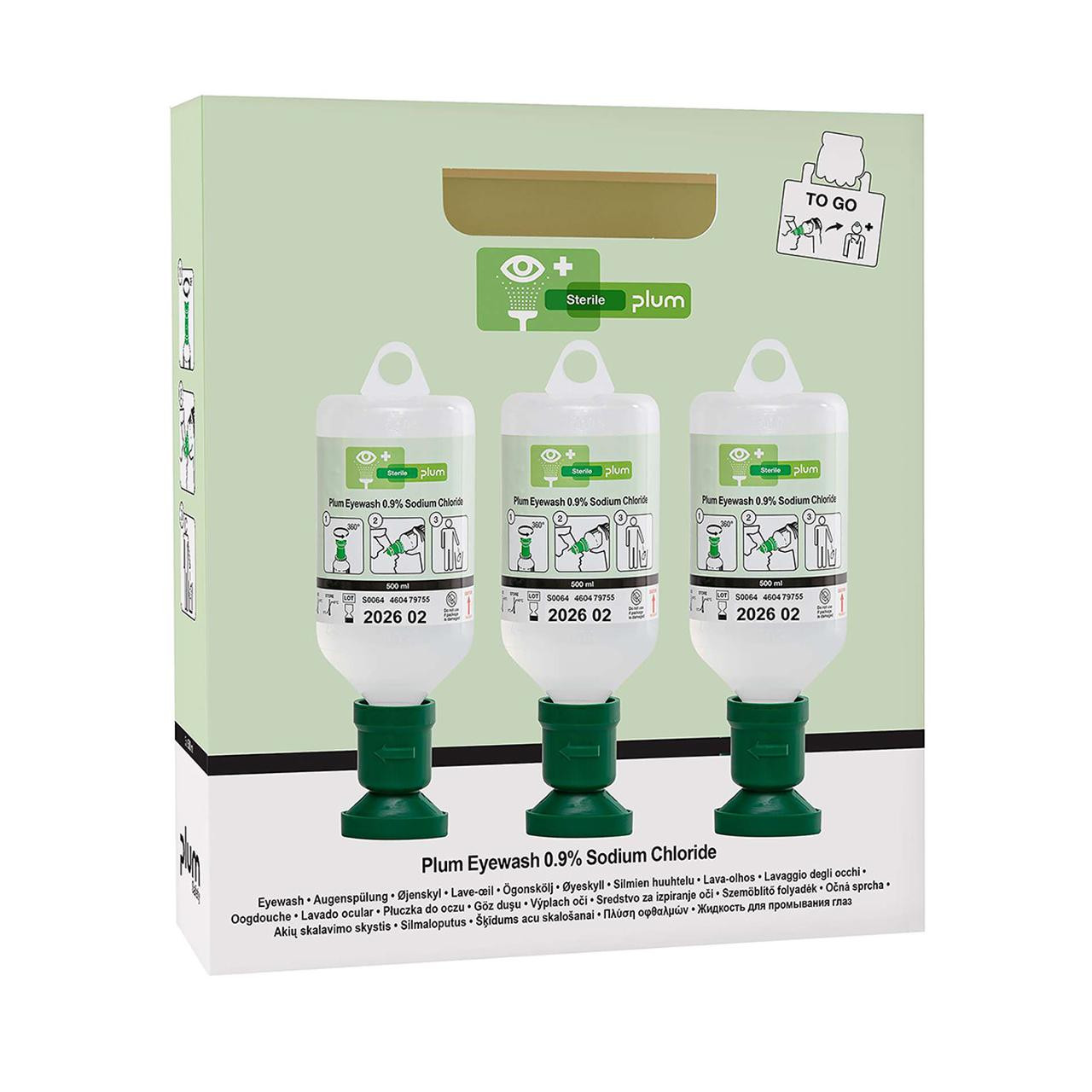 BildeÖgondusch PLUM On-the-go 0,9% 500ml 3/fp