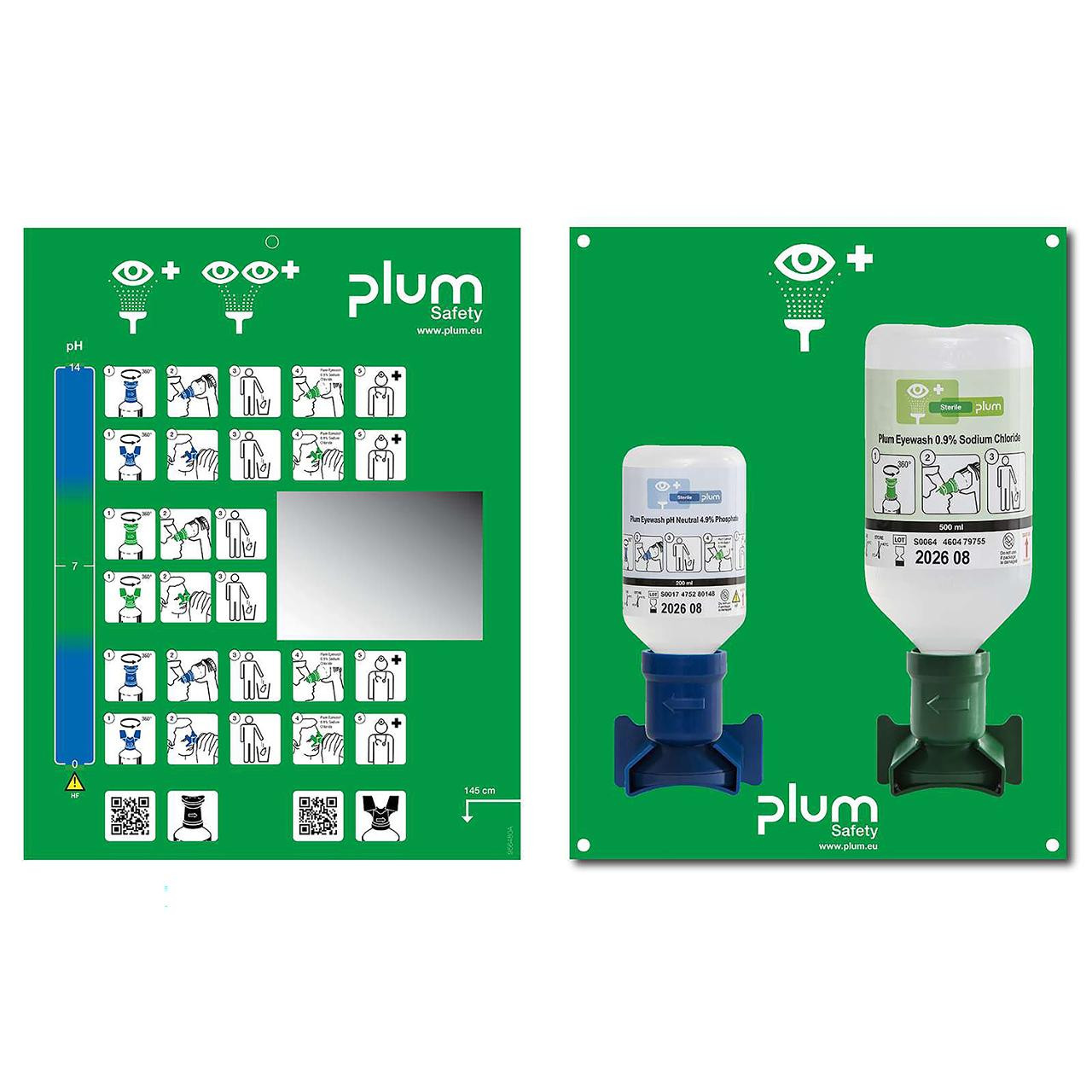 BildeÖgonduschstation PLUM Combi