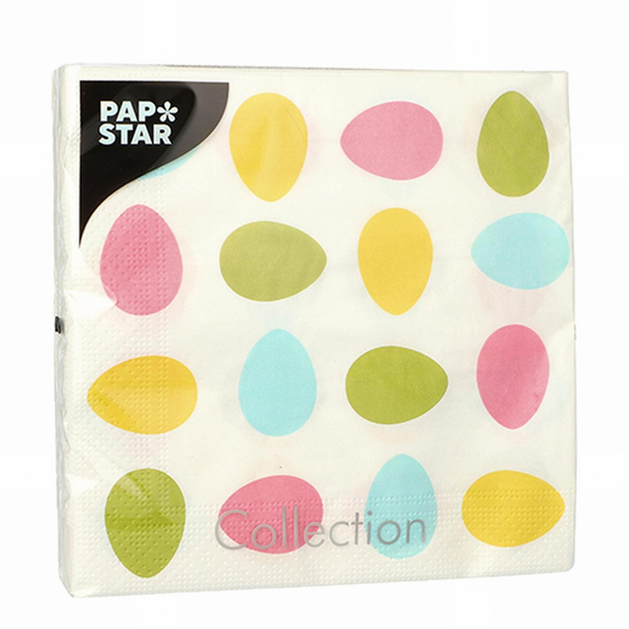 BildeServett PAPSTAR Ägg 3-lags 33x33 20/fp