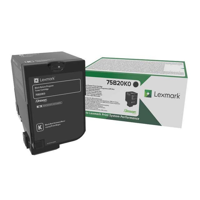 BildeToner LEXMARK 75B20K0 13K svart