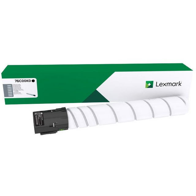 BildeToner LEXMARK 76C00K0 18,5K svart