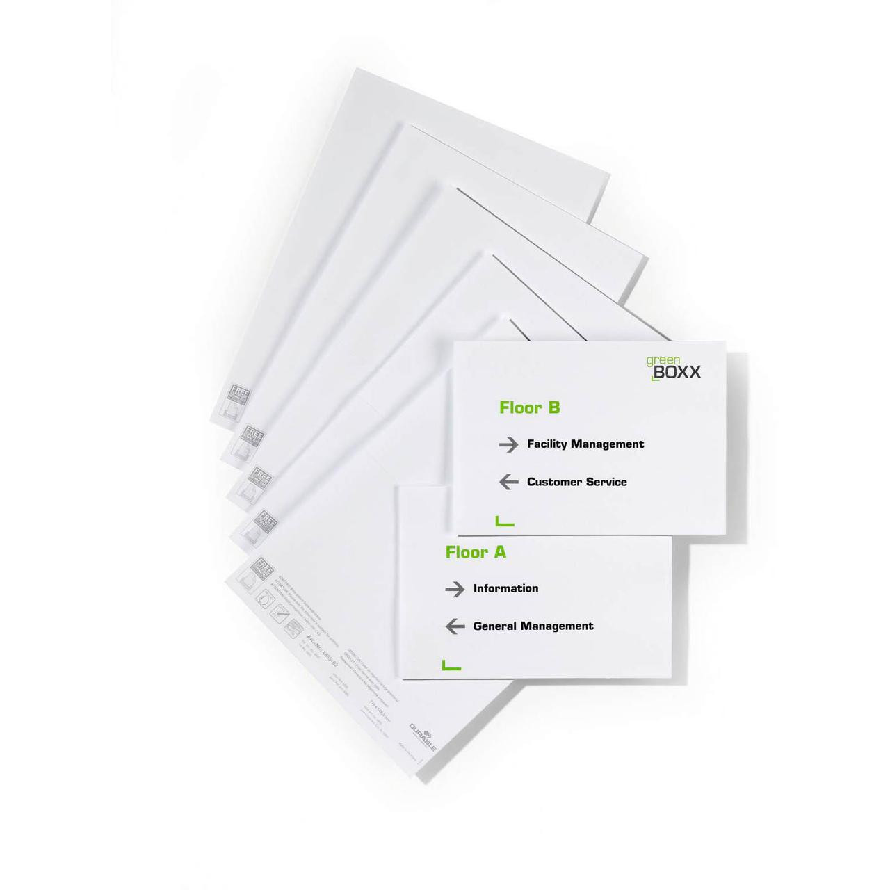 BildeEtiketter pallställ A5 210x148,5mm 20/fp