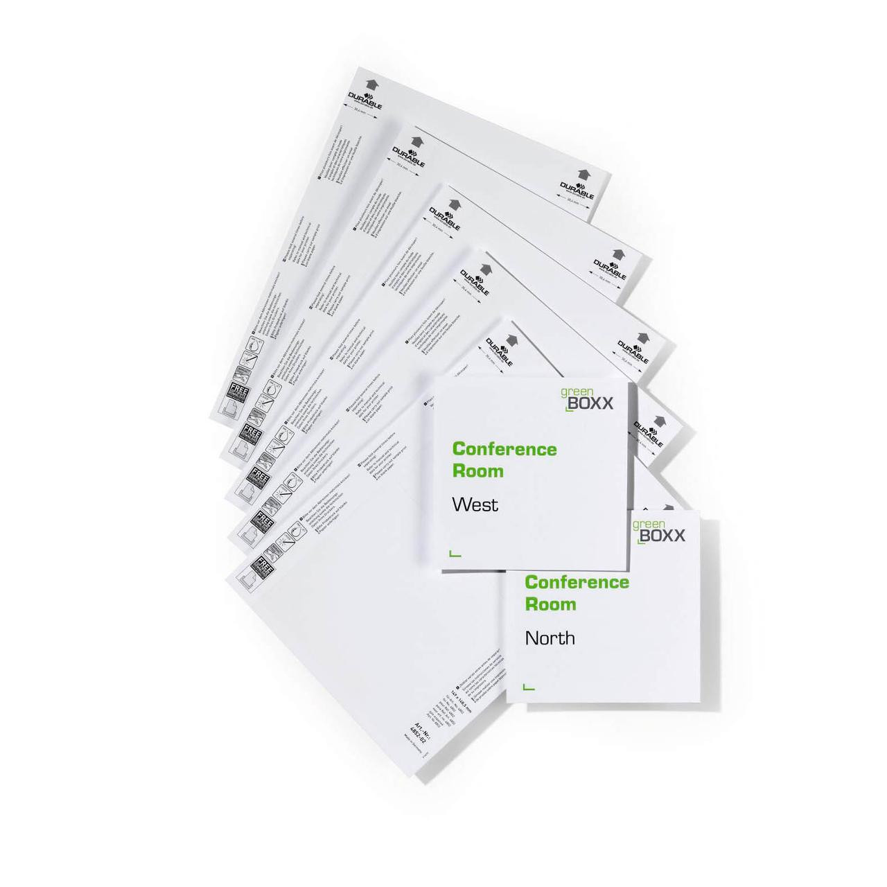 BildeEtiketter pallställ 149x148,5mm 20/fp