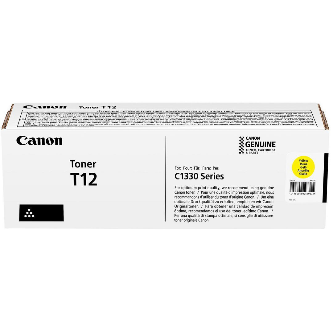 BildeToner CANON T12 5,3K gul