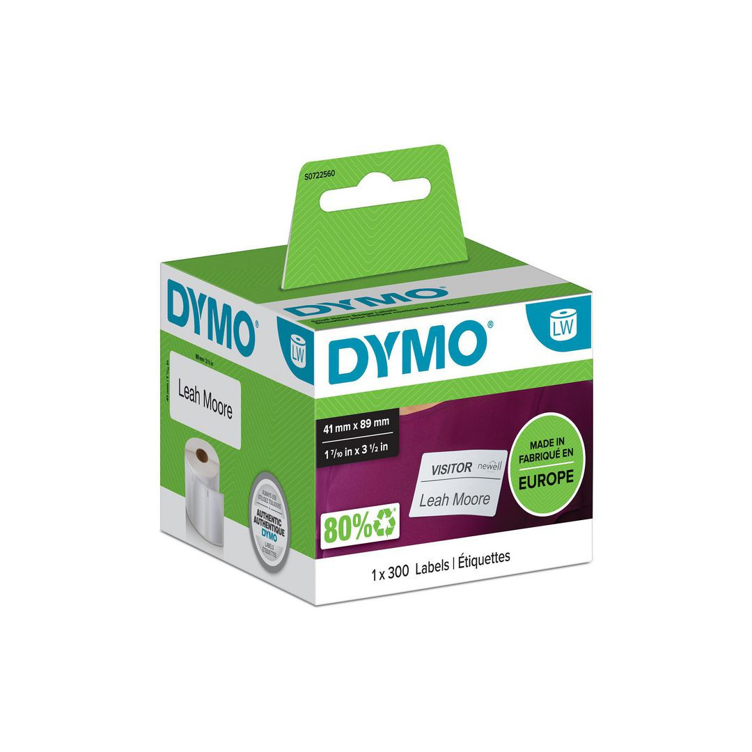 BildeEtikett DYMO S0722560 89x41mm 300/fp