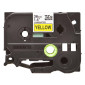 Tape BROTHER TZE661 36mm svart på gul