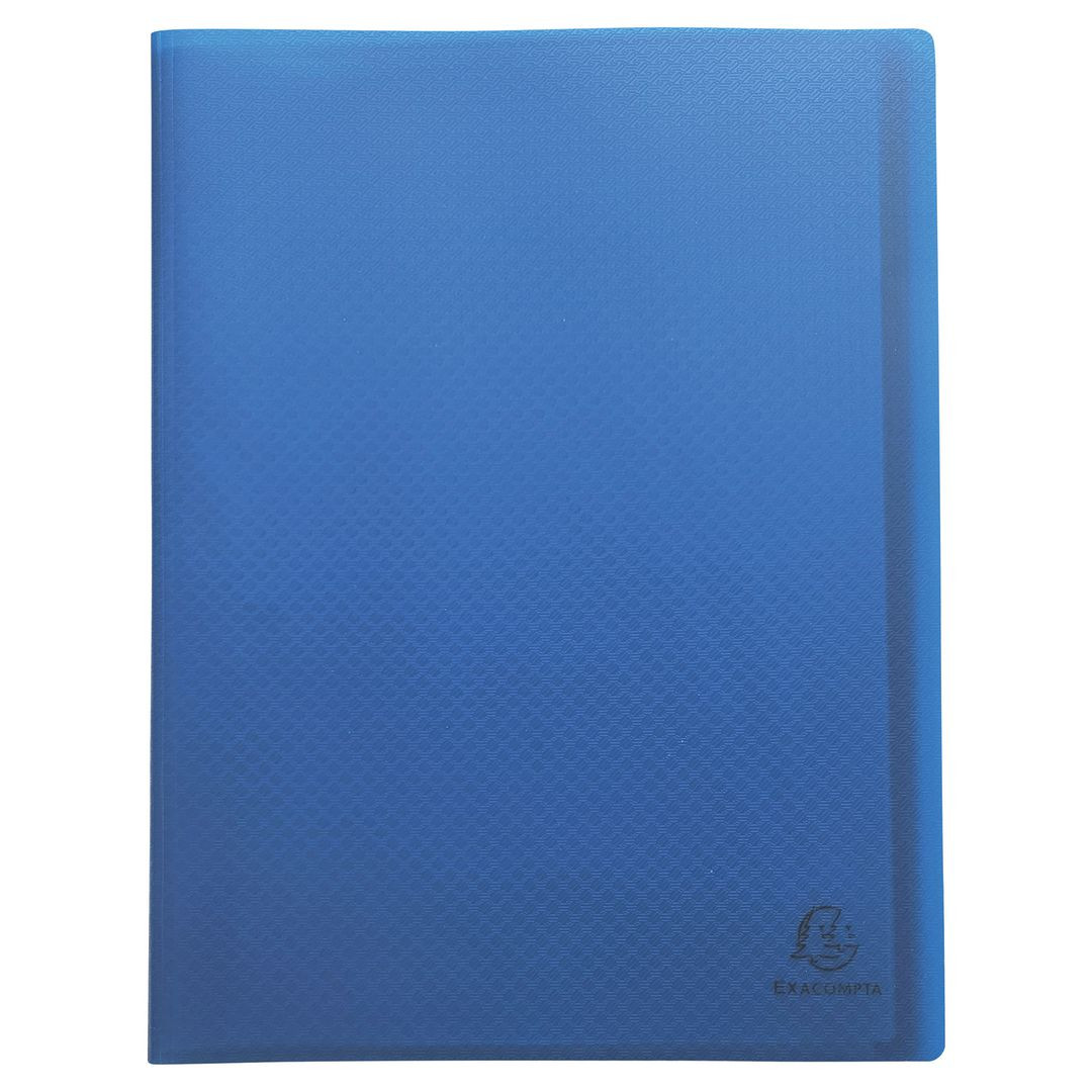 BildeDemobok EXACOMPTA rec 20 fickor blå