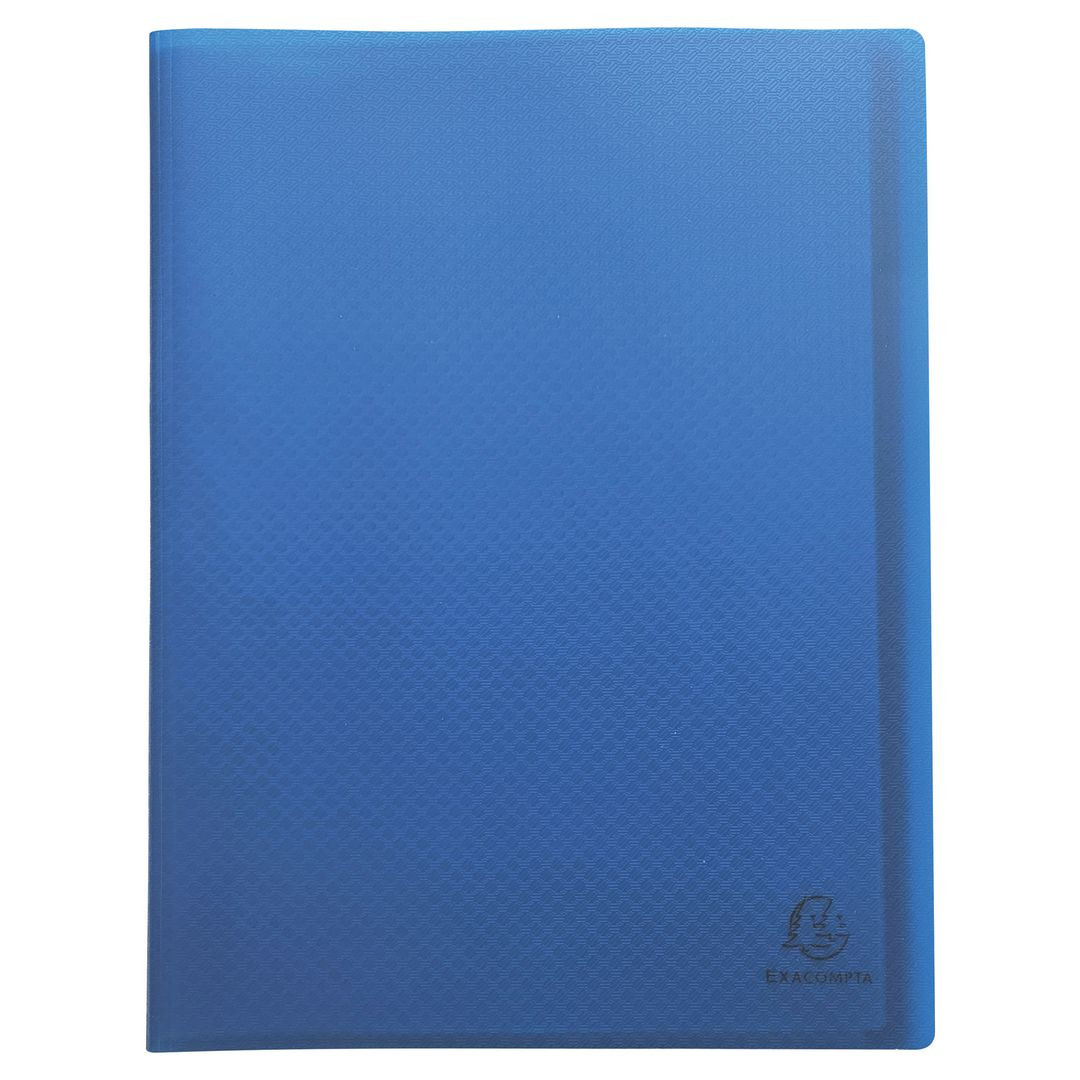 BildeDemobok EXACOMPTA rec 40 fickor blå
