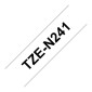 Tape BROTHER TZEN241 18mm Svart på Vit