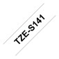 Tape BROTHER TZES141 18mm Svart på Klar