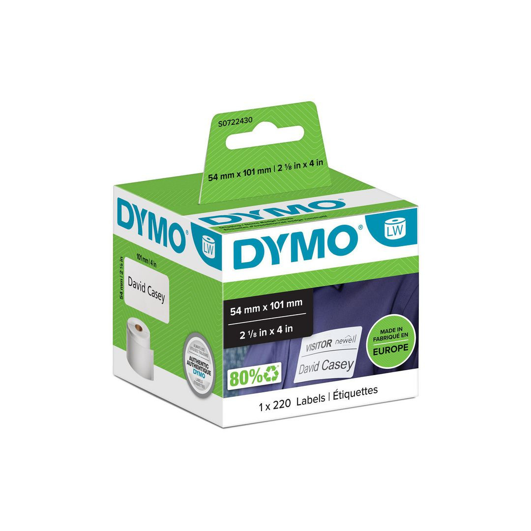 BildeEtikett DYMO S0722430 101x54mm 220/fp