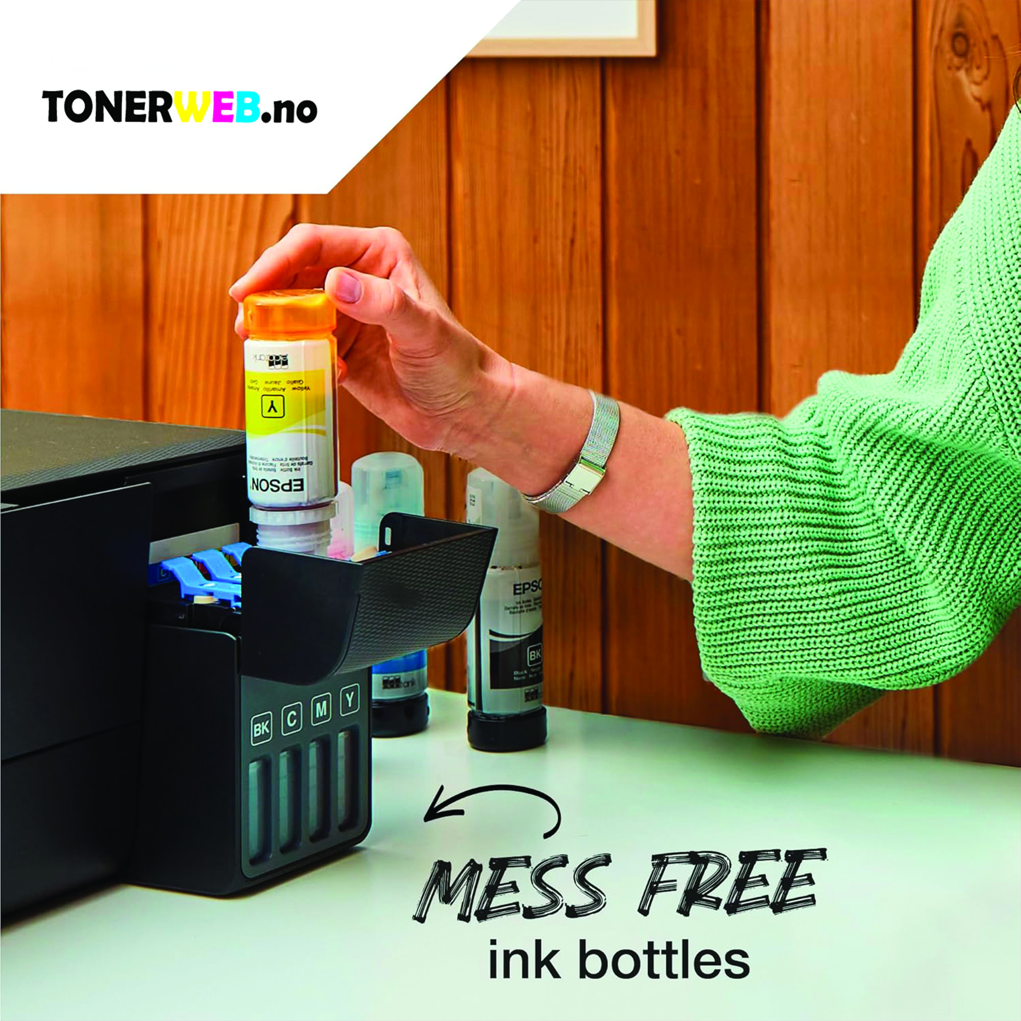 Epson 104 magenta blekk (70ml) - Erstatter C13T00P340