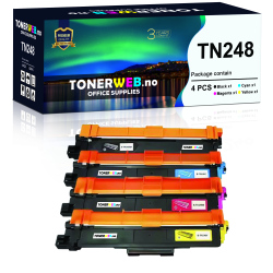 BildeBrother TN248XL BK/C/M/Y (svart/cyan/magenta/gul) toner...