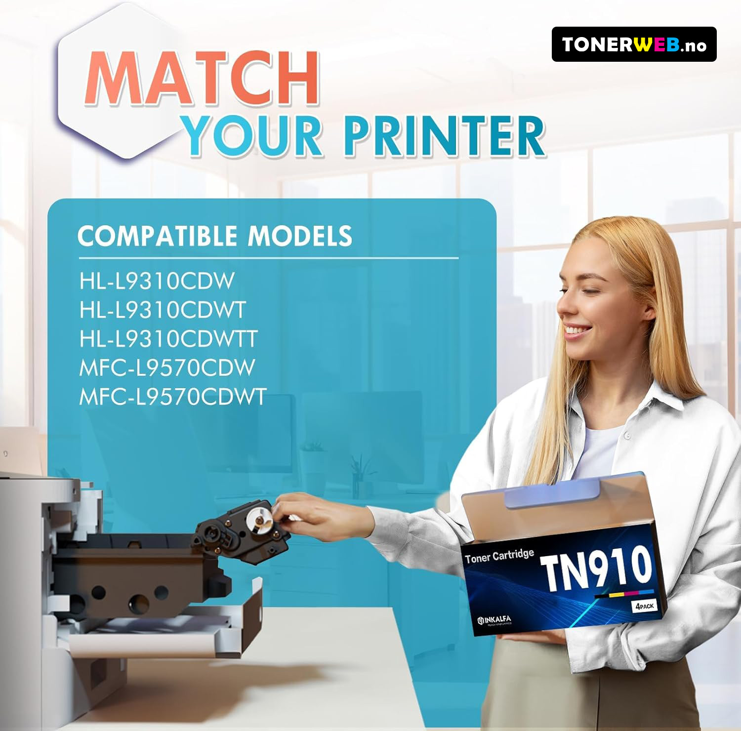 HP 130A Y (gul) toner 1000 sider - kompatibel