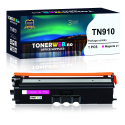 BildeBrother TN910 M (magenta) toner 9000 sider - kompatibel