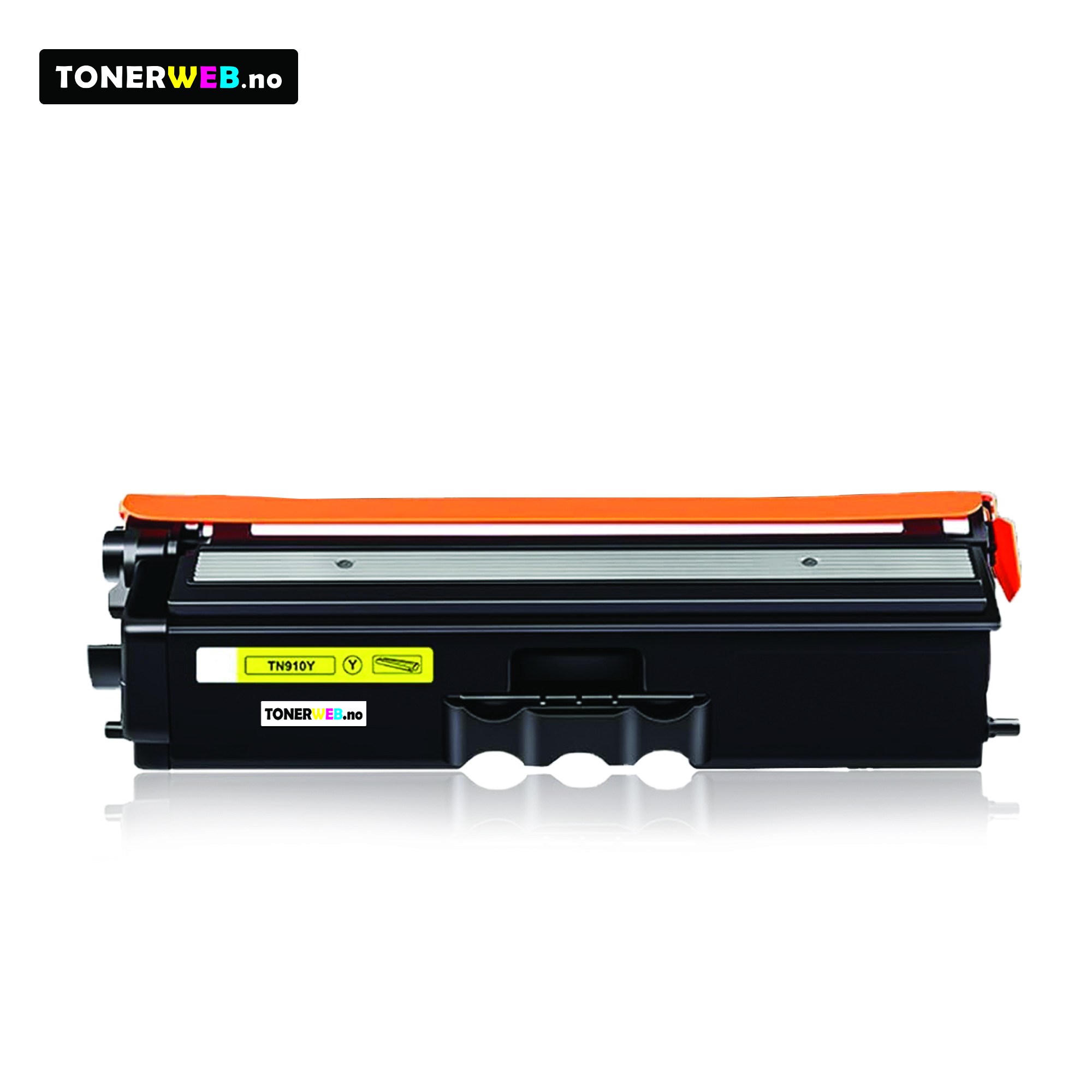 Brother TN910 Y (gul) toner 9000 sider - kompatibel