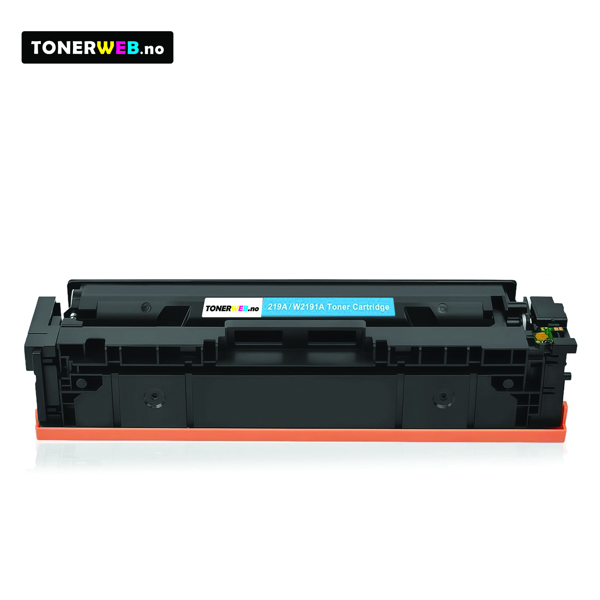 Tonerkassett, erstatter 219A Cyan (1.200 sider)
