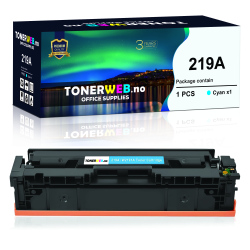 BildeTonerkassett, erstatter 219A Cyan (1.200 sider)