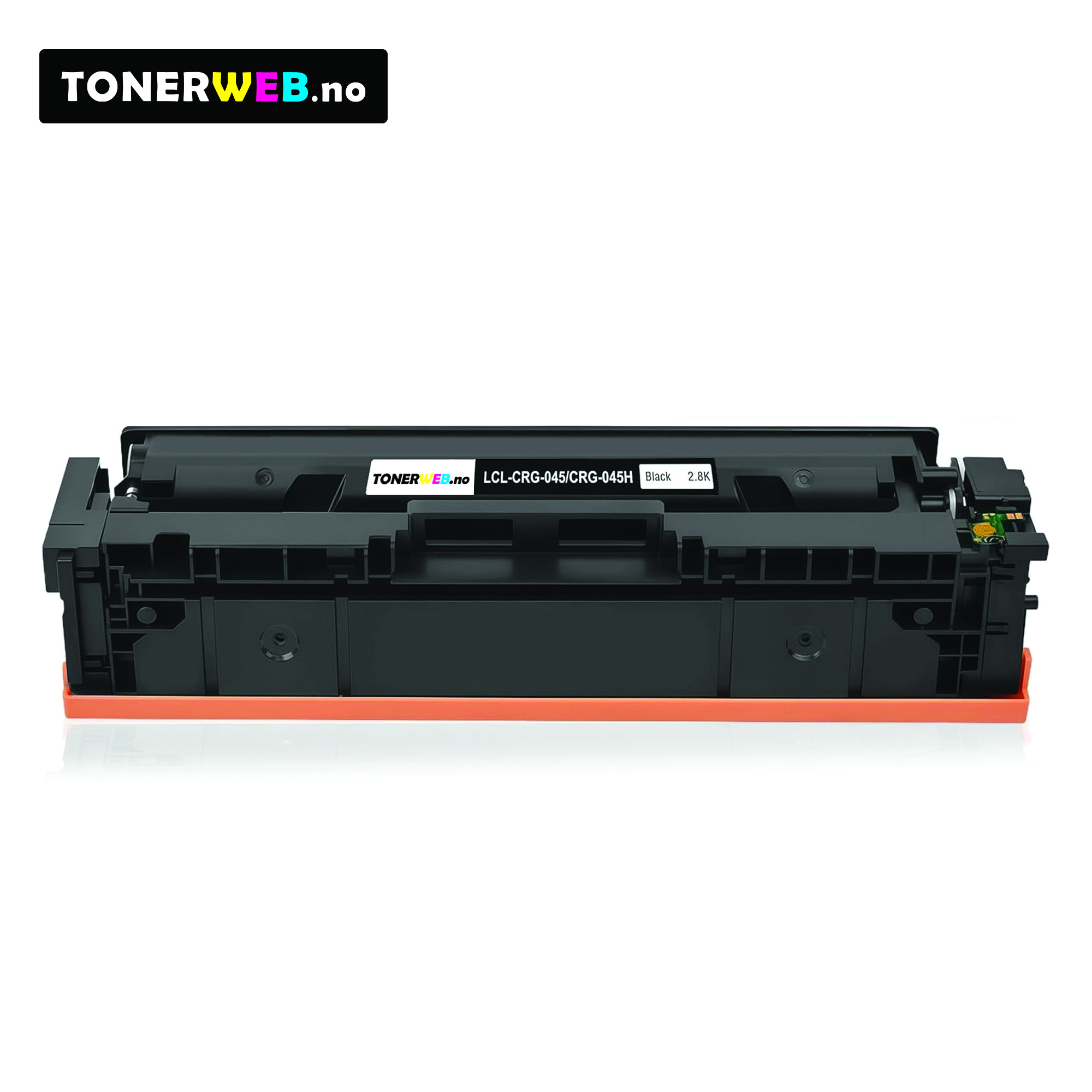 Canon 045H BK (svart) toner 2800 sider - kompatibel