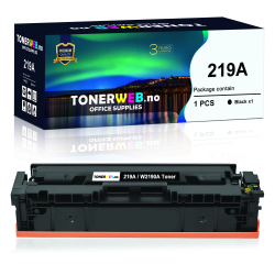 BildeTonerkassett, erstatter 219A Sort (1.300 sider)