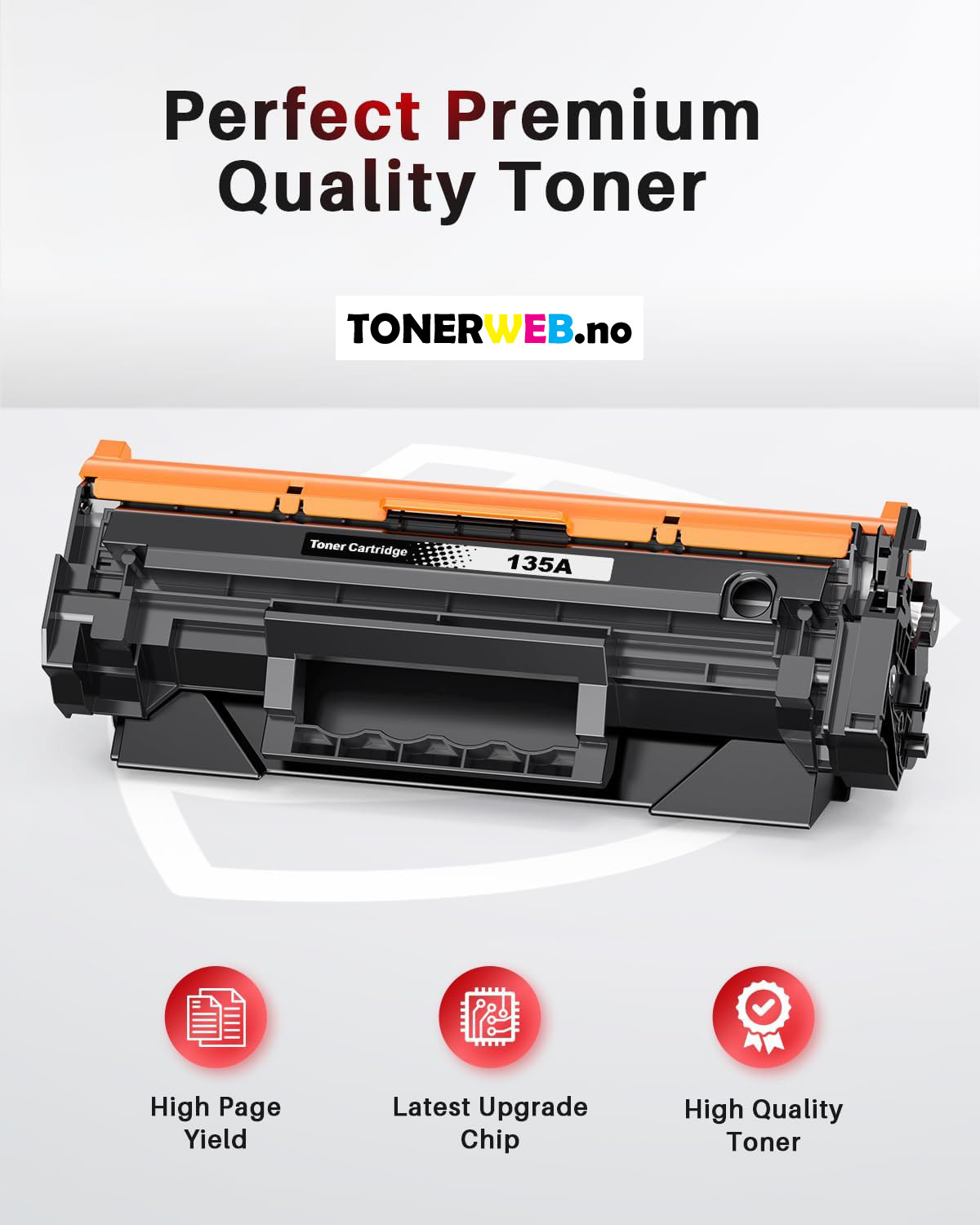 HP 135A BK (svart) toner 1100 sider - kompatibel