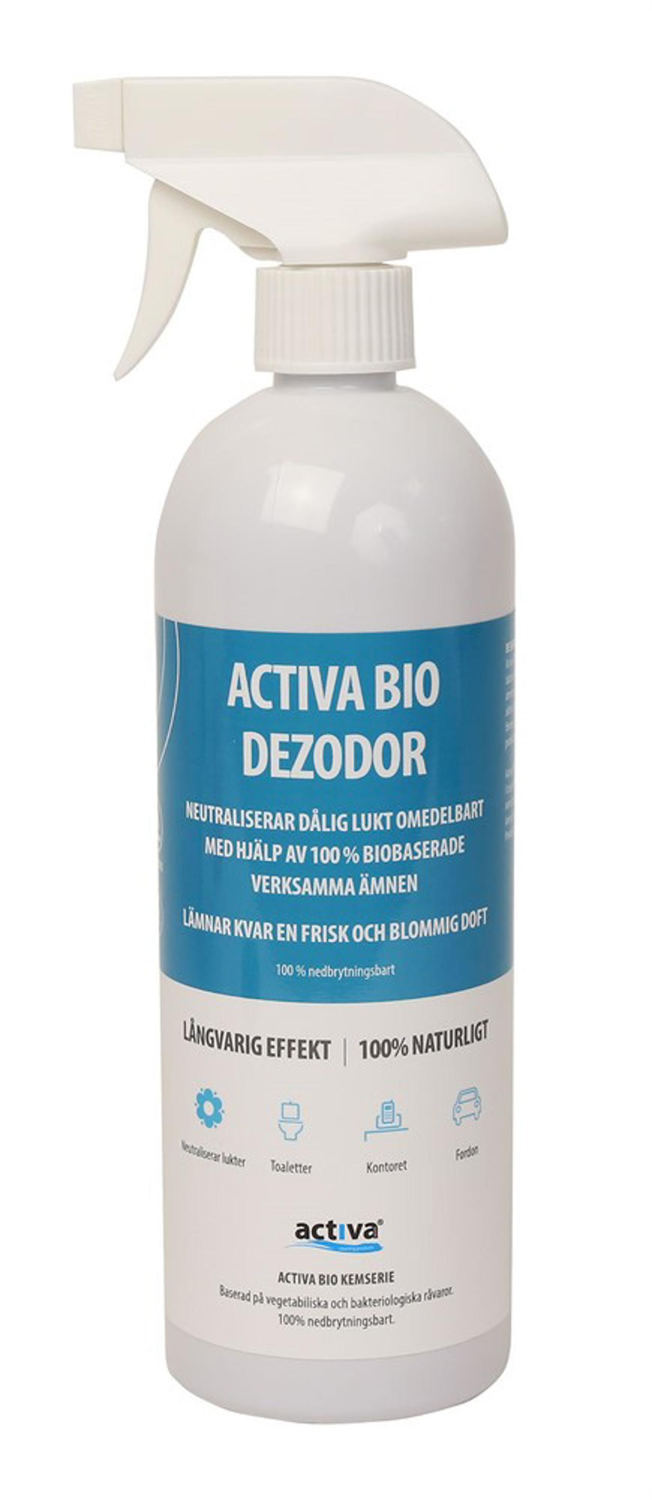 BildeLuktförbättrare ACTIVA Bio DezOdor 750ml