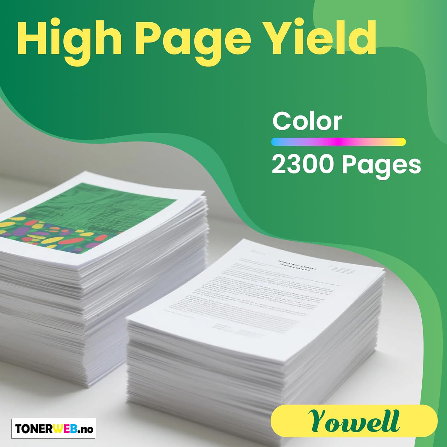 Canon 057 BK (svart) toner 3100 sider - kompatibel