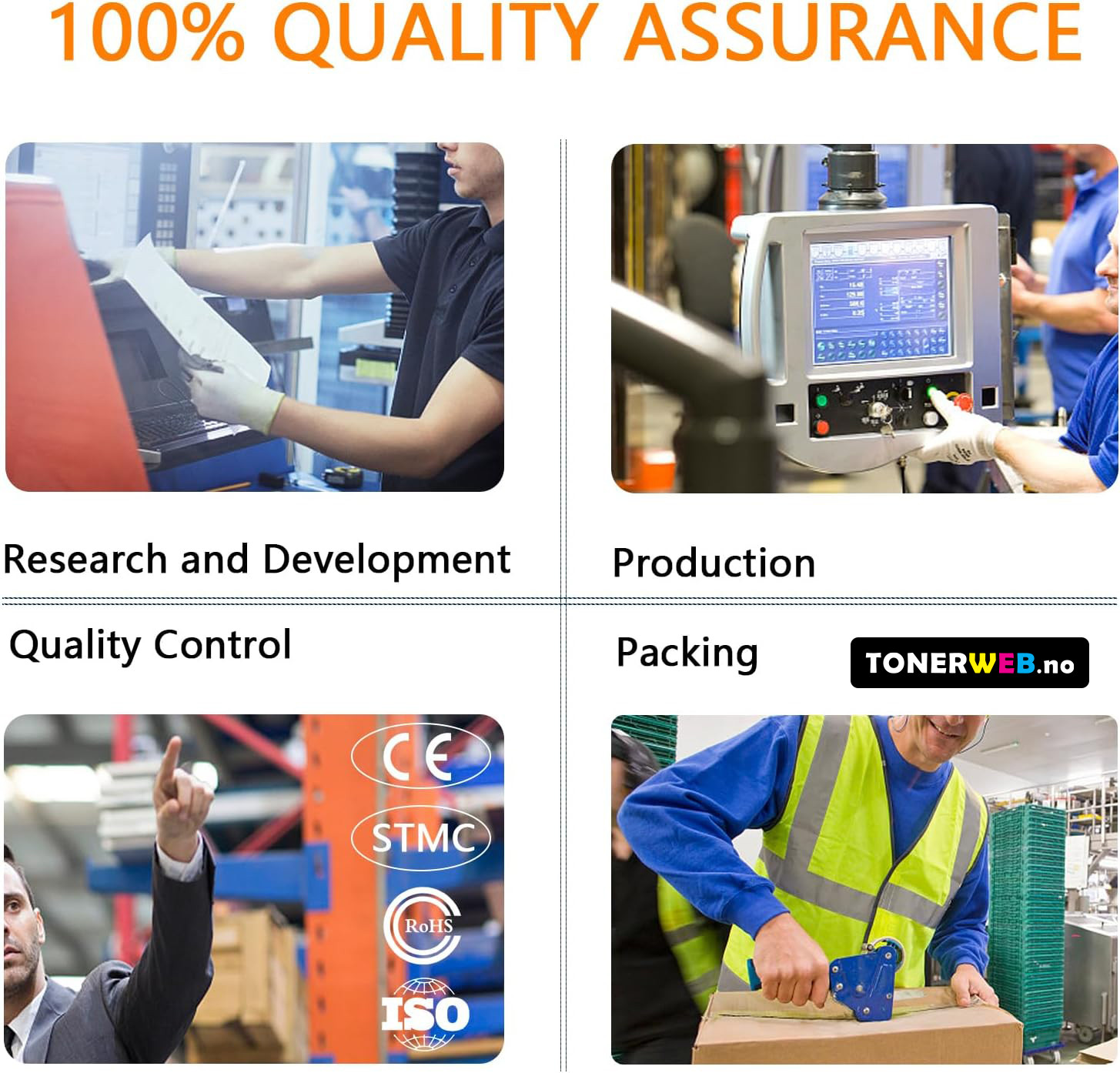 Tonerkasett, erstatter HP 142A Black LaserJet Toner - W1420A