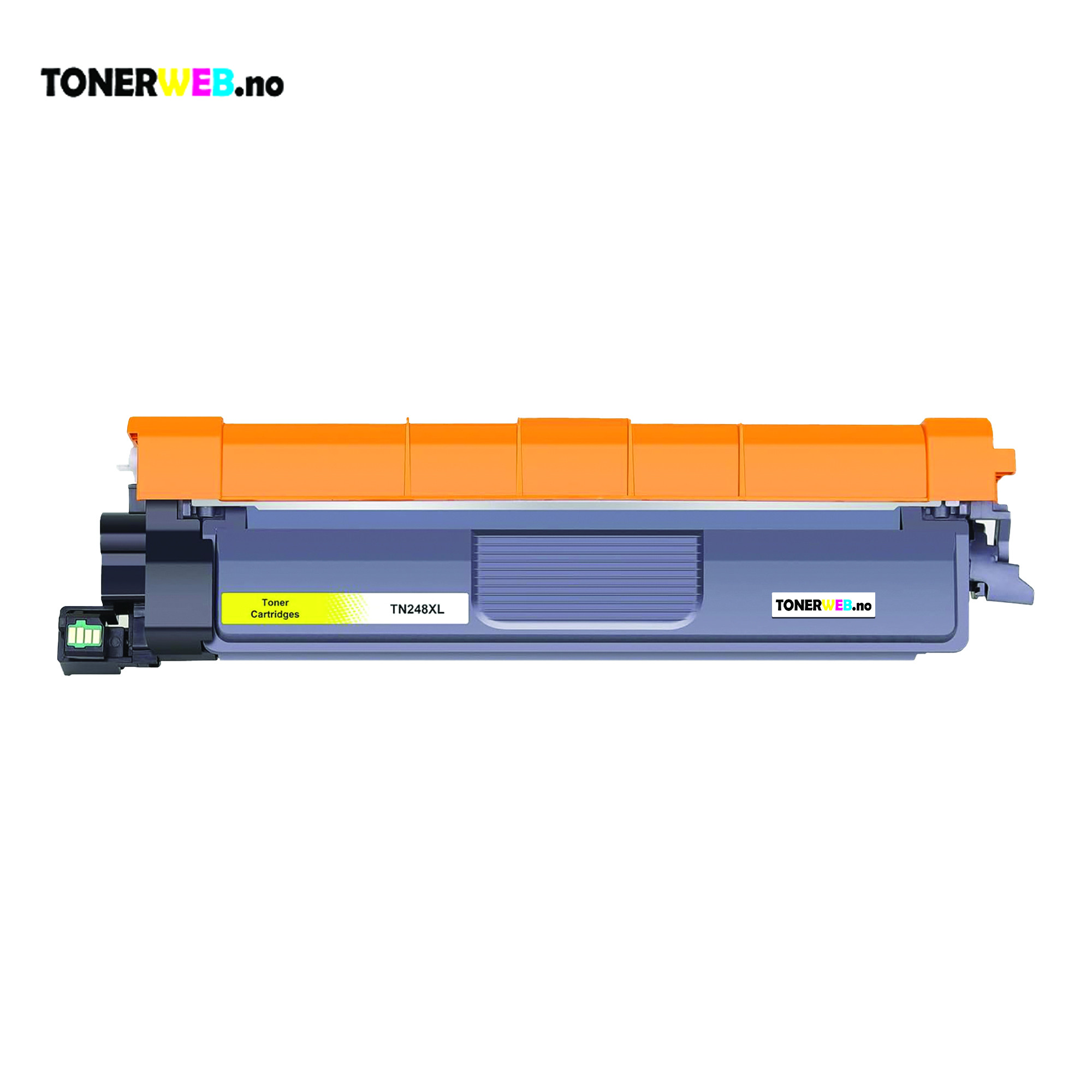 Brother TN248XL Y (gul) toner 2300 sider - kompatibel