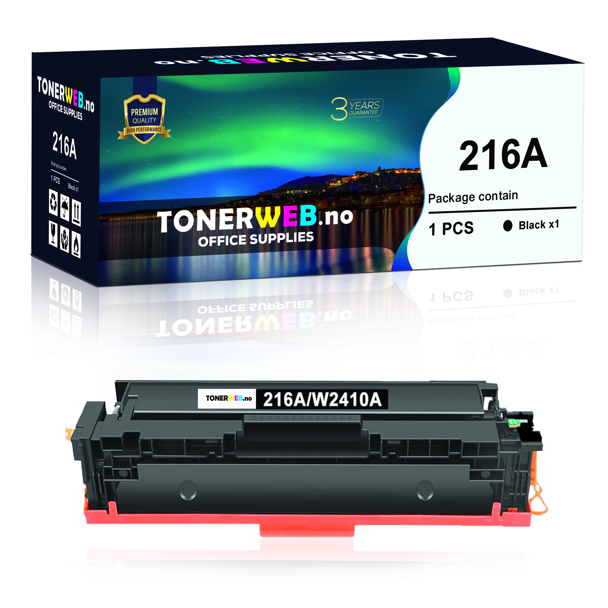 BildeHP 216A BK (svart) toner 1050 sider - kompatibel