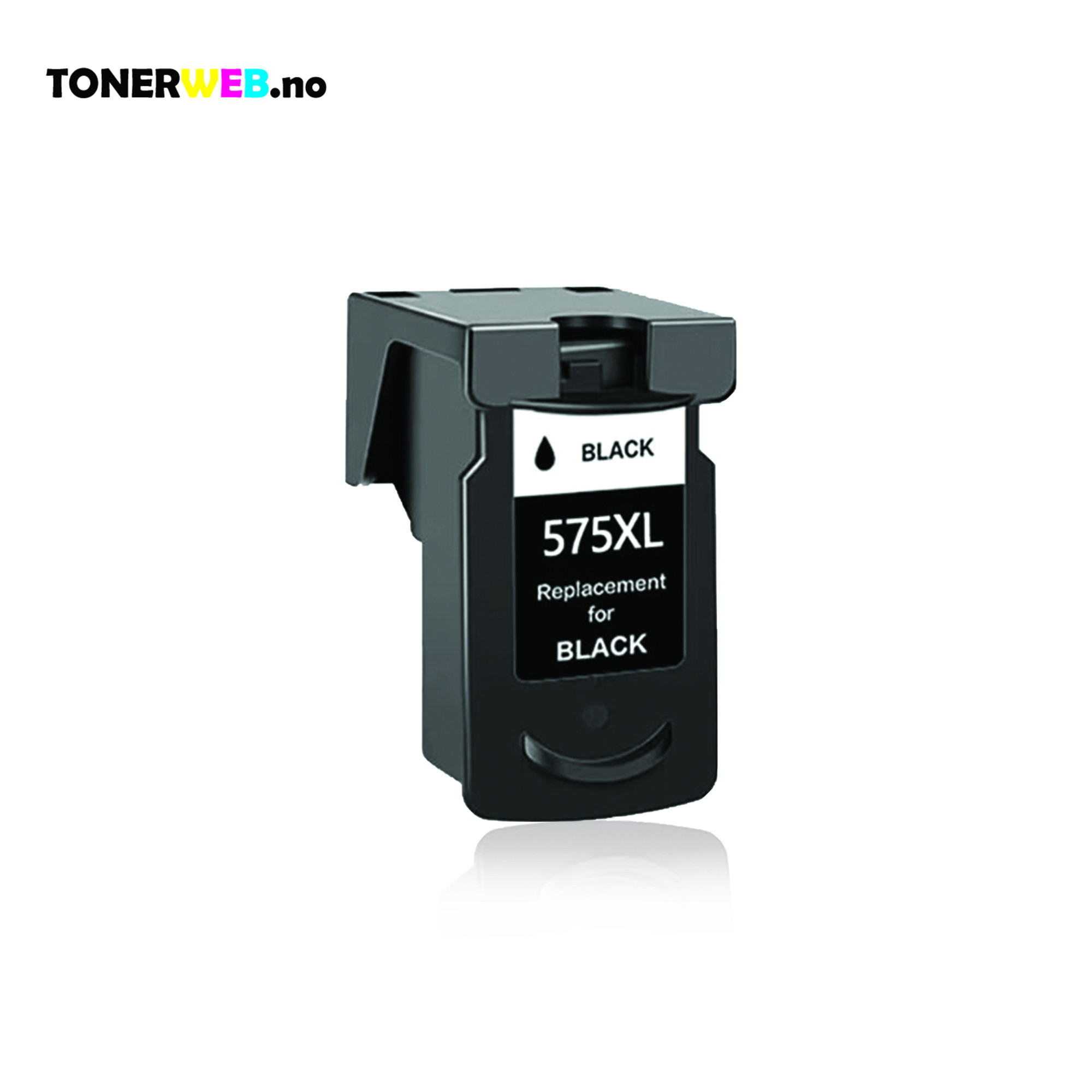 Canon PG-575 BK (svart) blekkpatron 5.6 ml - kompatibel