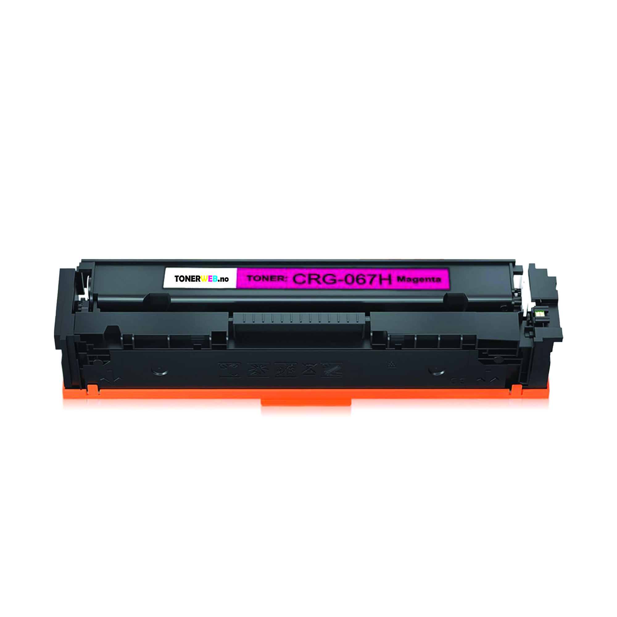 Canon 067H M (magenta) toner 2350 sider - kompatibel