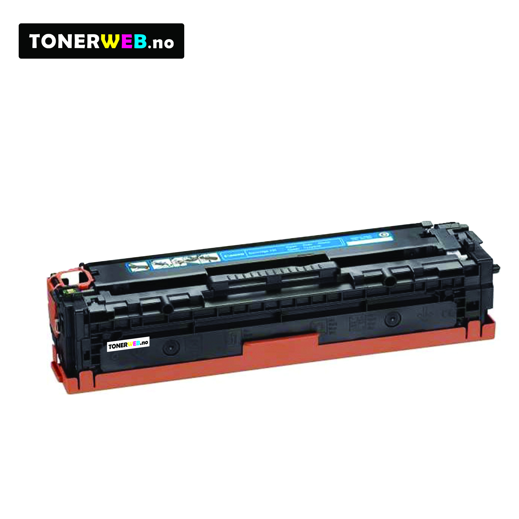 Canon 731 C (cyan) toner 1800 sider - kompatibel