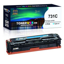 BildeCanon 731 C (cyan) toner 1800 sider - kompatibel